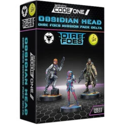 Infinity CodeOne: Dire Foes Mission Pack Delta - Obsidian Head -Games Workshop Shop 280042 5