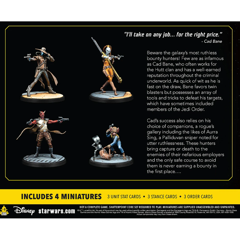 Atomic Mass Games Star Wars: Shatterpoint - Fistful Of Credits Squad Pack (Preorder) 6 Atomic Mass Games Star Wars: Shatterpoint - Fistful Of Credits Squad Pack (Preorder) - Image 4