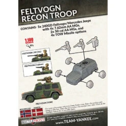 World War III: Team Yankee - Feltvogn Recon Troop (New Arrival) 7 World War III: Team Yankee - Feltvogn Recon Troop (New Arrival) -Games Workshop Shop BFM TNOBX03 3