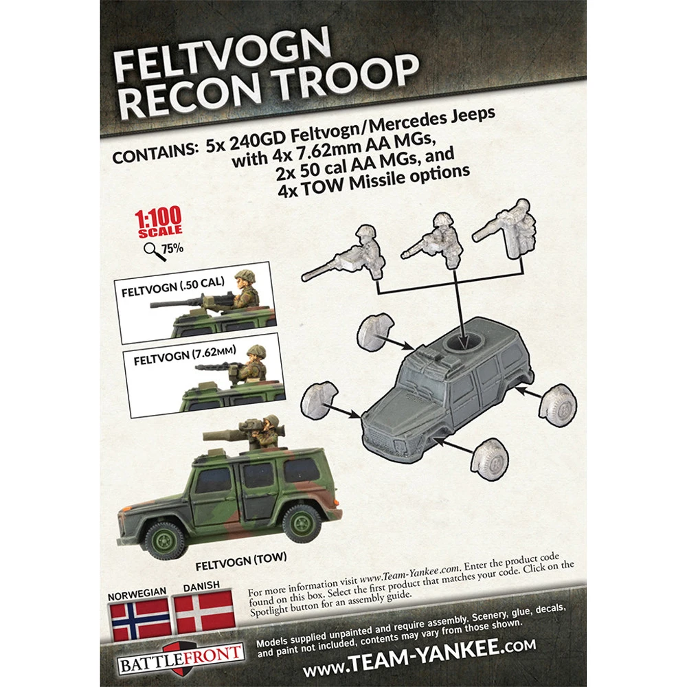 World War III: Team Yankee - Feltvogn Recon Troop (New Arrival) 5 World War III: Team Yankee - Feltvogn Recon Troop (New Arrival) - Image 3