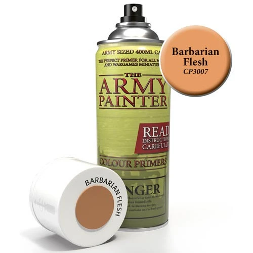 Army Painter Color Primer: Barbarian Flesh (400ml) 3 Army Painter Color Primer: Barbarian Flesh (400ml)