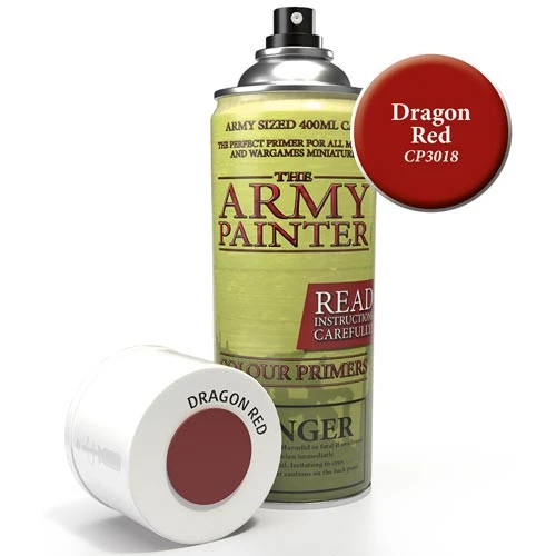 Army Painter Color Primer: Dragon Red (400ml) 3 Army Painter Color Primer: Dragon Red (400ml)