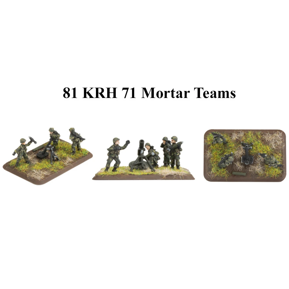World War III: Team Yankee - 81mm & 120mm Mortar Platoons (New Arrival) 4 World War III: Team Yankee - 81mm & 120mm Mortar Platoons (New Arrival) - Image 2
