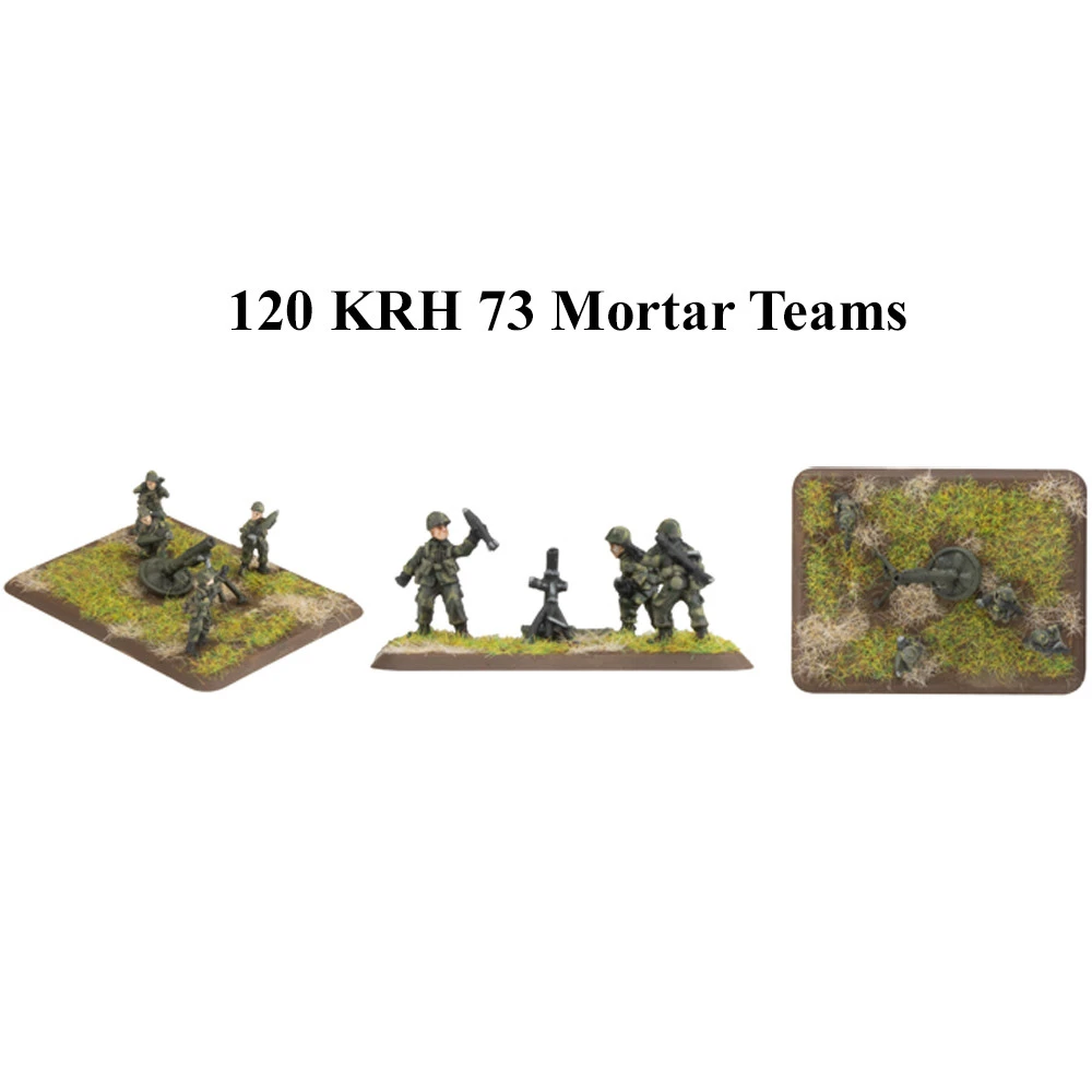 World War III: Team Yankee - 81mm & 120mm Mortar Platoons (New Arrival) 5 World War III: Team Yankee - 81mm & 120mm Mortar Platoons (New Arrival) - Image 3