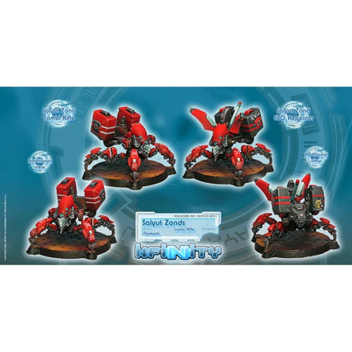 Infinity: Nomads - Salyut Zond Unit Box (Combi Rfl, EVO Repeater) (2) 3 Infinity: Nomads - Salyut Zond Unit Box (Combi Rfl, EVO Repeater) (2)