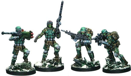 Infinity: Ariadna - Frontoviks, Assault Separated Bat. (4) 3 Infinity: Ariadna - Frontoviks, Assault Separated Bat. (4)