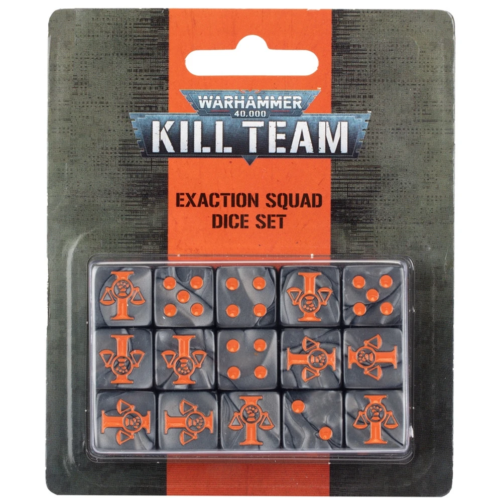 Games Workshop Warhammer 40K: Kill Team - Exaction Squad Dice (15) 3 Games Workshop Warhammer 40K: Kill Team - Exaction Squad Dice (15)