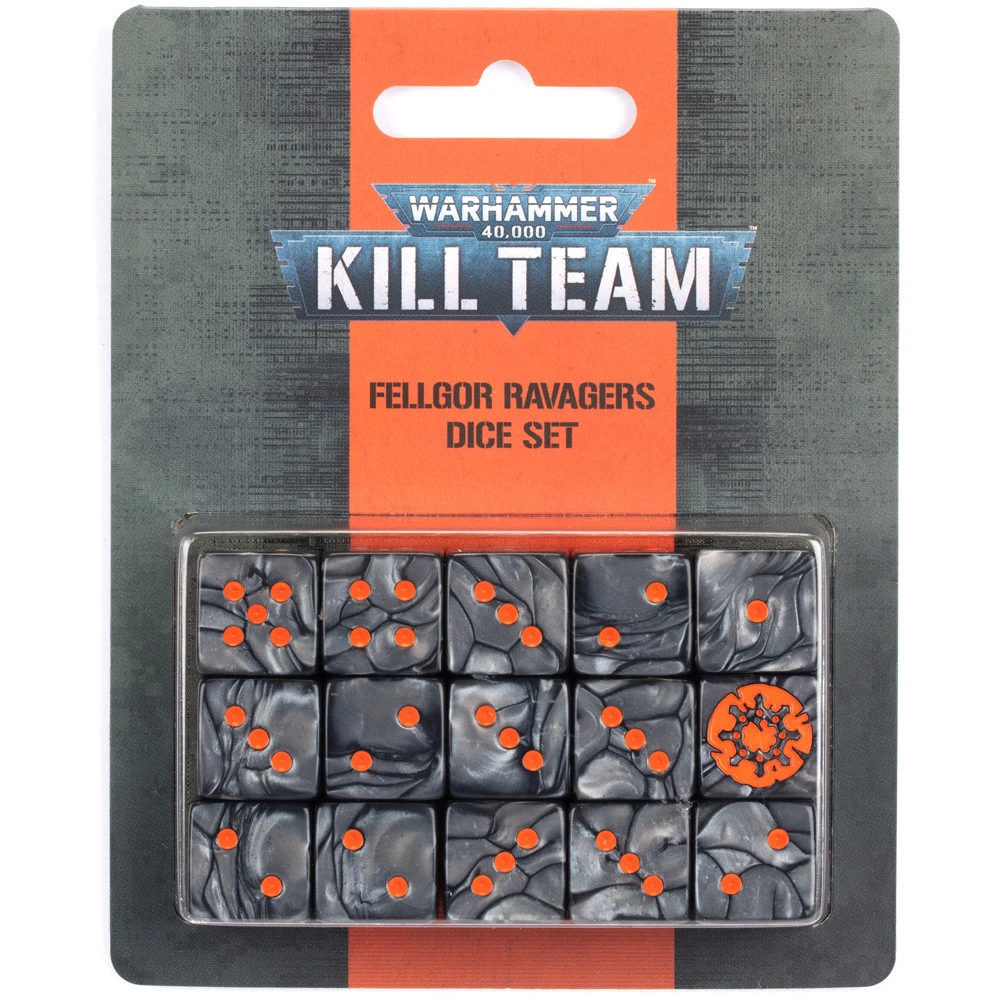 Games Workshop Warhammer 40K: Kill Team - Fellgor Ravagers Dice Set (15) 3 Games Workshop Warhammer 40K: Kill Team - Fellgor Ravagers Dice Set (15)