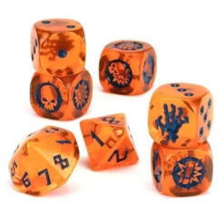 Games Workshop Blood Bowl: Shambling Undead - Dice Set (7) (Last Chance)