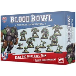 Games Workshop Blood Bowl: Black Orc Team - Thunder Valley Greenskins