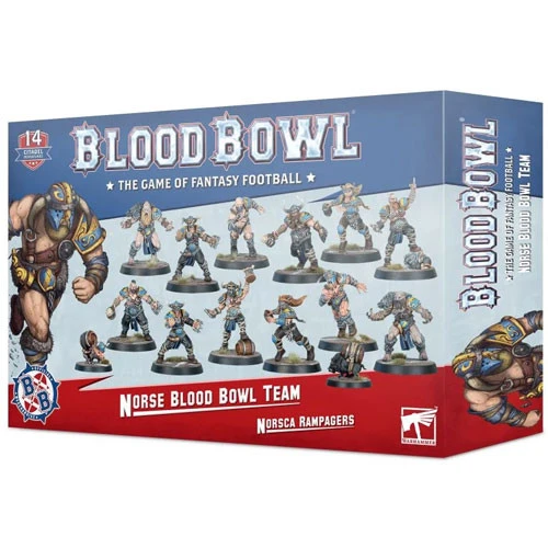 Games Workshop Blood Bowl: Norse Team - Norsca Rampagers 3 Games Workshop Blood Bowl: Norse Team - Norsca Rampagers