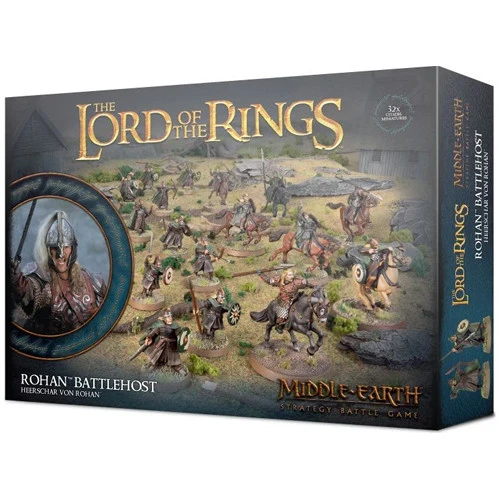 Games Workshop Middle-Earth Strategy Battle Game: Rohan Battlehost 3 Games Workshop Middle-Earth Strategy Battle Game: Rohan Battlehost