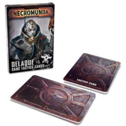 Games Workshop Necromunda: Delaque Gang Tactics Cards (Last Chance)