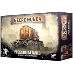 Games Workshop Necromunda: Promethium Tanks On Cargo-8 Ridgehauler Trailer