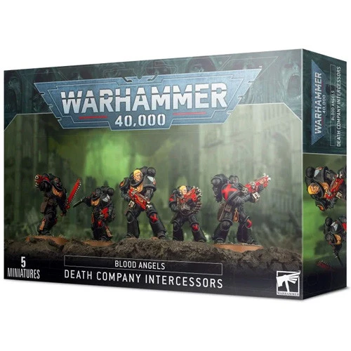 Games Workshop Warhammer 40K: Blood Angels - Death Company Intercessors 3 Games Workshop Warhammer 40K: Blood Angels - Death Company Intercessors