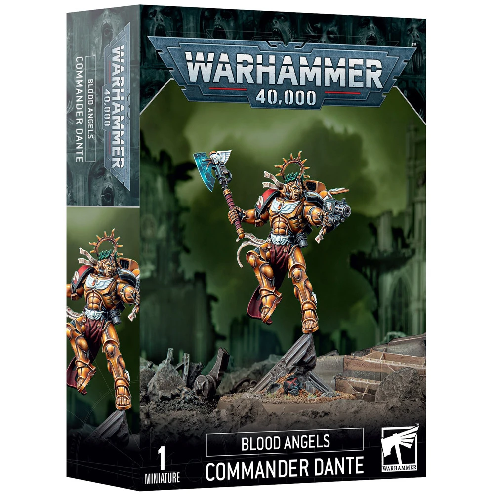 Games Workshop Warhammer 40K: Blood Angels - Commander Dante 3 Games Workshop Warhammer 40K: Blood Angels - Commander Dante