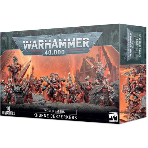 Games Workshop Warhammer 40K: World Eaters - Khorne Berserkers 3 Games Workshop Warhammer 40K: World Eaters - Khorne Berserkers