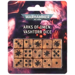 Games Workshop Warhammer 40K: Arks Of Omen - Vashtorr Dice (15)