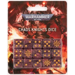 Games Workshop Warhammer 40K: Chaos Knights Dice (15)