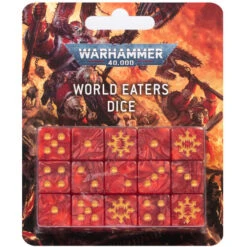 Games Workshop Warhammer 40K: World Eaters Dice (15)