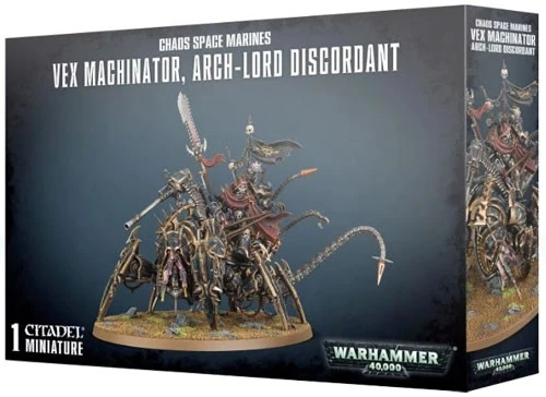Games Workshop Warhammer 40K: Chaos Space Marines - Vex Machinator, Arch-Lord Discordant 3 Games Workshop Warhammer 40K: Chaos Space Marines - Vex Machinator, Arch-Lord Discordant