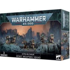 Games Workshop Warhammer 40K: Astra Militarum - Cadian Heavy Weapons Squad