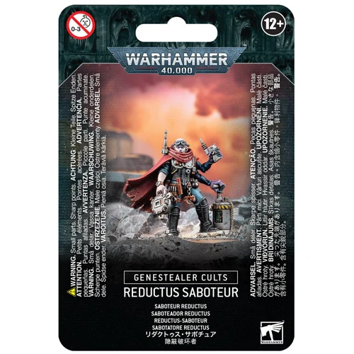 Games Workshop Warhammer 40K: Genestealer Cults - Reductus Saboteur 3 Games Workshop Warhammer 40K: Genestealer Cults - Reductus Saboteur