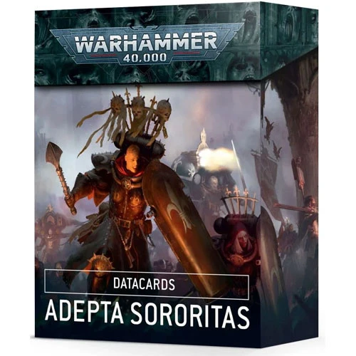 Games Workshop Warhammer 40K: Datacards - Adepta Sororitas (9th Edition) 3 Games Workshop Warhammer 40K: Datacards - Adepta Sororitas (9th Edition)