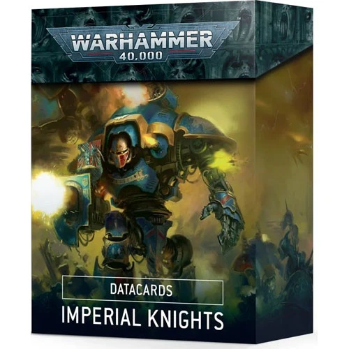 Games Workshop Warhammer 40K: Datacards - Imperial Knights (9th Edition) 3 Games Workshop Warhammer 40K: Datacards - Imperial Knights (9th Edition)