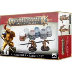 Games Workshop Warhammer Age Of Sigmar: Stormcast Eternals - Vindictors + Paints Set