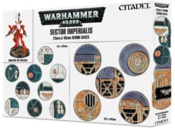 Games Workshop Warhammer 40K: Sector Imperialis 25 & 40mm Round Bases (Last Chance)