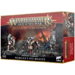 Games Workshop Warhammer Age Of Sigmar: Regiments Of Renown: Slaves To Darkness - Hargax's Pit-Beasts (Last Chance)