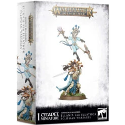 Games Workshop Warhammer Age Of Sigmar: Lumineth Realm-Lords - Ellania & Ellathor, Eclipsian Warsages (Last Chance)