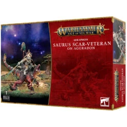 Games Workshop Warhammer Age Of Sigmar: Seraphon - Saurus Scar-Veteran On Aggradon