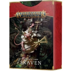 Games Workshop Warhammer Age Of Sigmar: Warscroll Cards - Skaven