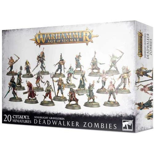 Games Workshop Warhammer Age Of Sigmar: Soulblight Gravelords - Deadwalker Zombies 3 Games Workshop Warhammer Age Of Sigmar: Soulblight Gravelords - Deadwalker Zombies