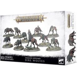 Games Workshop Warhammer Age Of Sigmar: Soulblight Gravelords - Dire Wolves