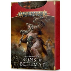 Games Workshop Warhammer Age Of Sigmar: Warscroll Cards - Sons Of Behemat