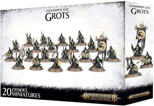 Games Workshop Warhammer Age Of Sigmar: Gloomspite Gitz - Grots 3 Games Workshop Warhammer Age Of Sigmar: Gloomspite Gitz - Grots