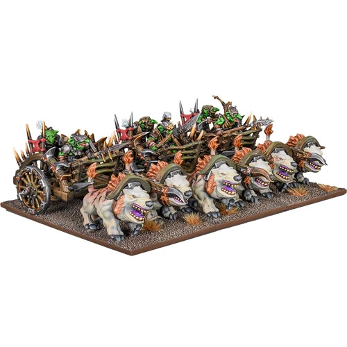 Kings Of War 3E: Goblin Chariots / Mincer Mob 3 Kings Of War 3E: Goblin Chariots / Mincer Mob