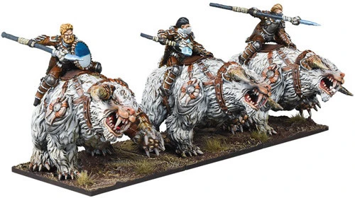 Kings Of War 3E: Northern Alliance - Frost Fang Cavalry 3 Kings Of War 3E: Northern Alliance - Frost Fang Cavalry