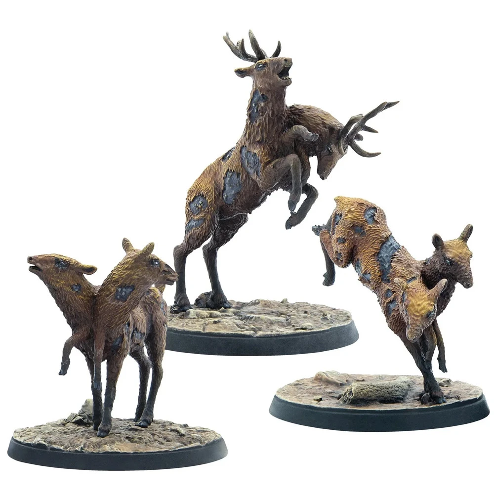 Fallout: Wasteland Warfare: Creatures - Radstag Herd (Preorder) 3 Fallout: Wasteland Warfare: Creatures - Radstag Herd (Preorder)