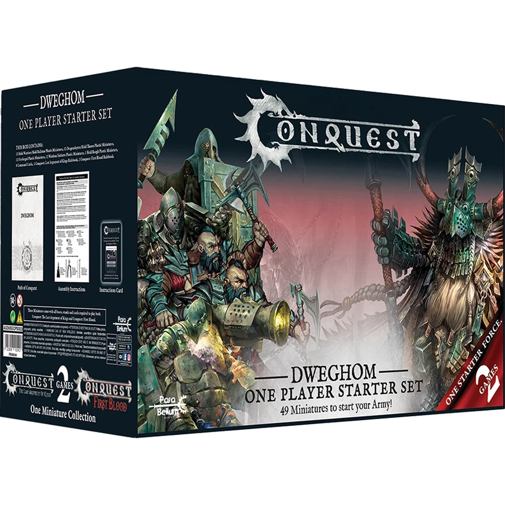 Conquest: Dweghom - One-Player Starter Set 2.0 3 Conquest: Dweghom - One-Player Starter Set 2.0