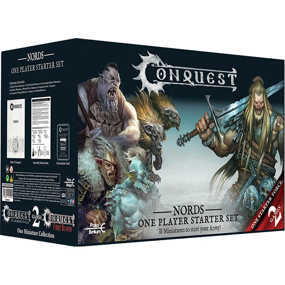 Conquest: Nords - One-Player Starter Set 3 Conquest: Nords - One-Player Starter Set