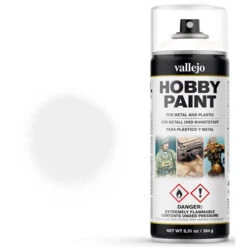 Vallejo Aerosol Surface Primer: White (400ml)