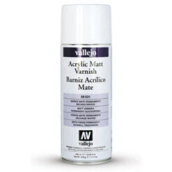 Vallejo Aerosol: Acrylic Matt Varnish (400ml)