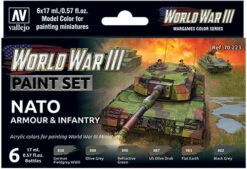 Vallejo Model Color Set: WWIII - NATO Armour & Infantry