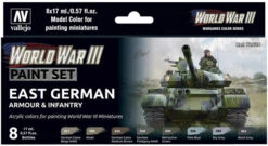 Vallejo Model Color Set: WWIII - East German Armour & Infantry