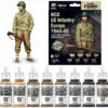 Vallejo Figure Color Series: NCO US Infantry Europe 1944-45 (Last Chance) -Games Workshop Shop val70244