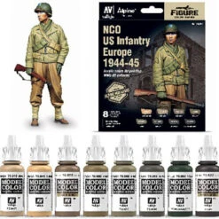 Vallejo Figure Color Series: NCO US Infantry Europe 1944-45 (Last Chance)